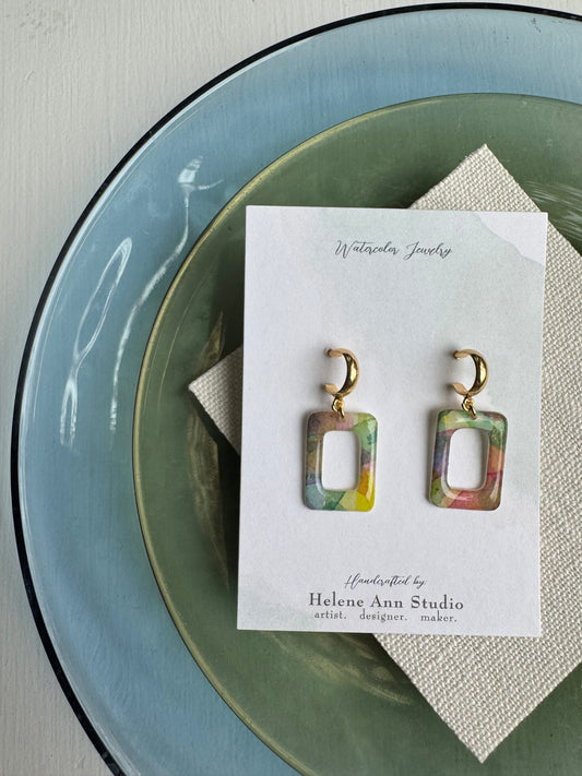 Kaleidoscope Collection: Rectangles with Hoops