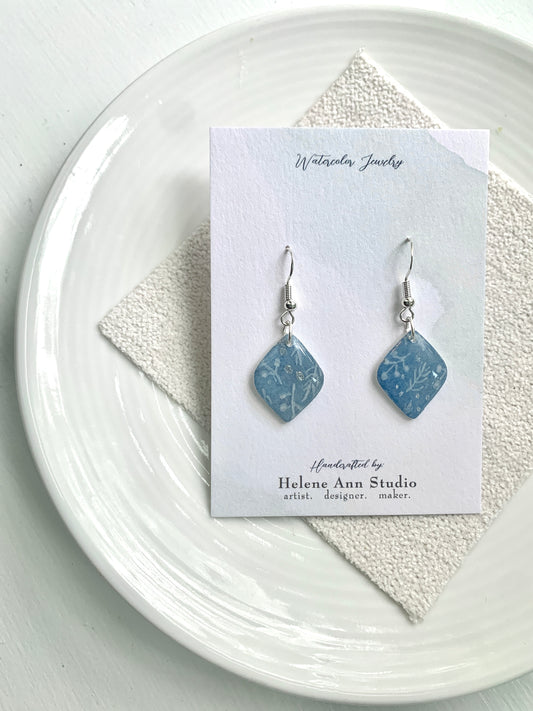 Winter's Frost Collection: Diamond Dangles