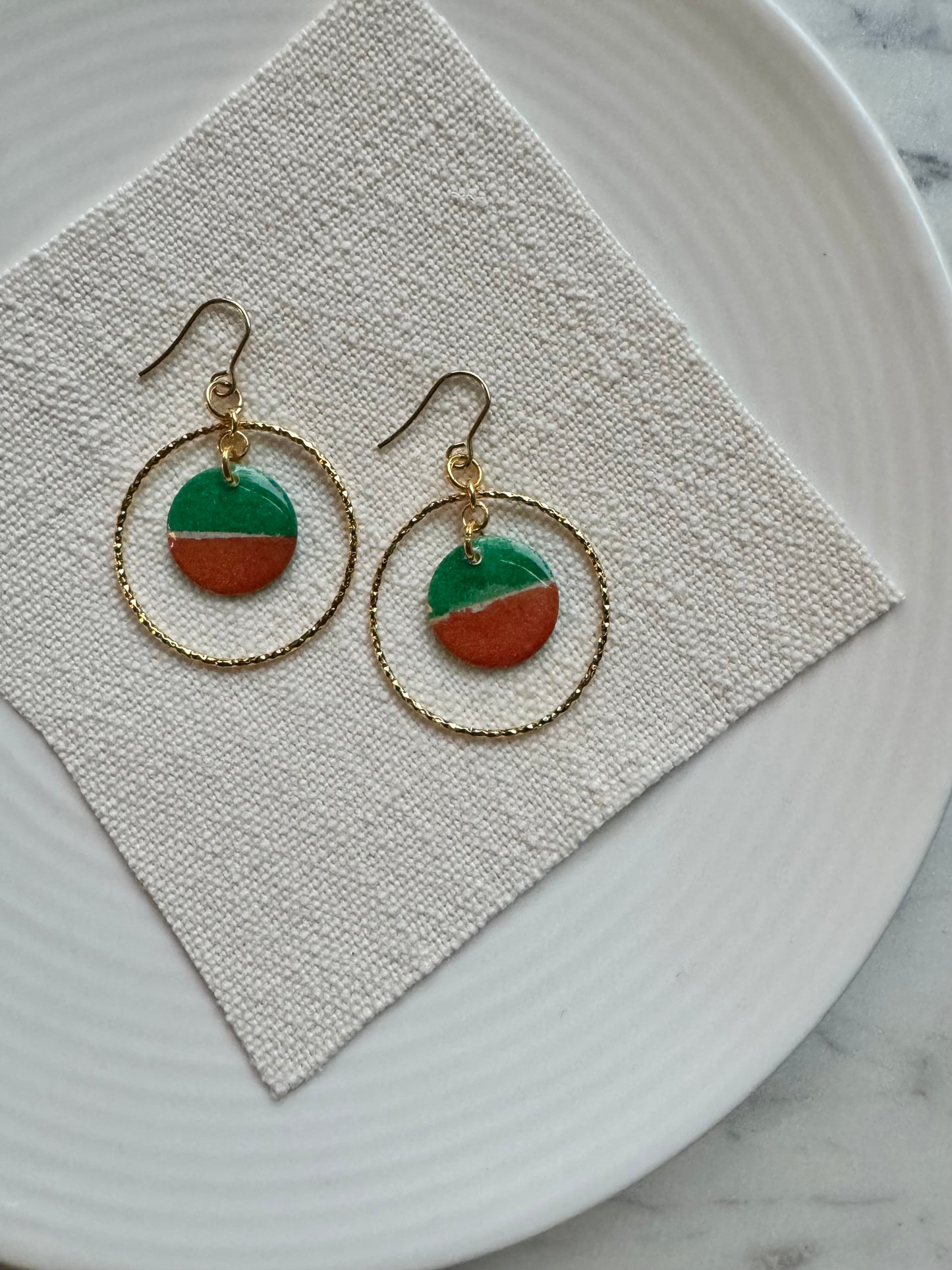 Canes Collection: Gold Circles