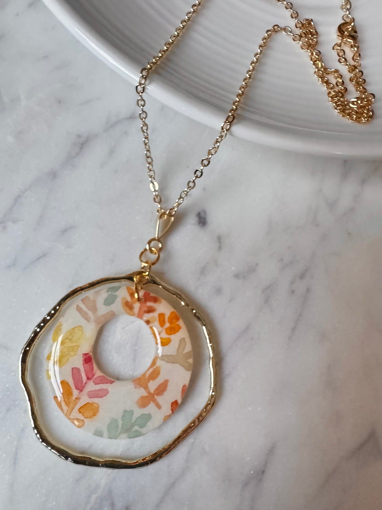 Gold Pendant Necklace