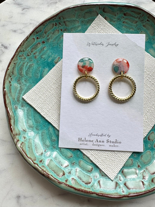 Desert Blooms Collection: Gold Circles