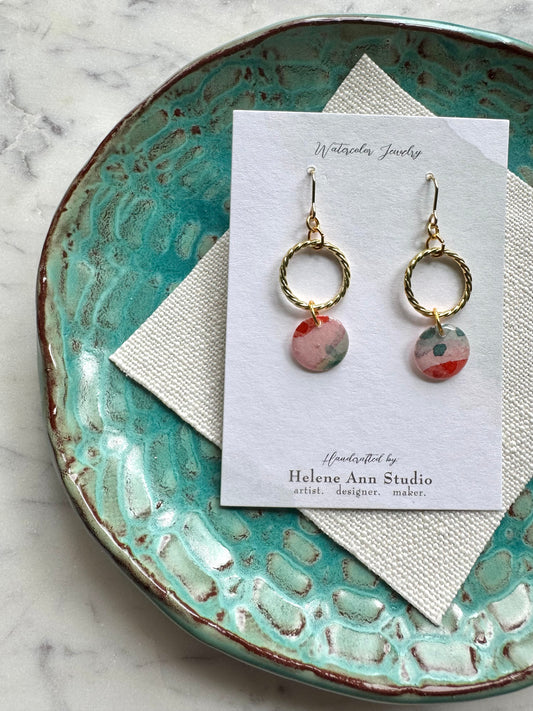 Desert Blooms Collection: Circle Dangles