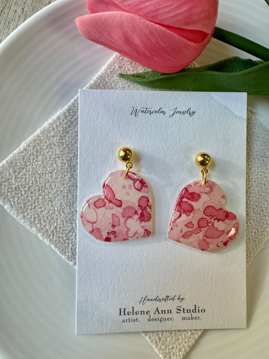 Pretty in Pink Collection: Dangle Hearts