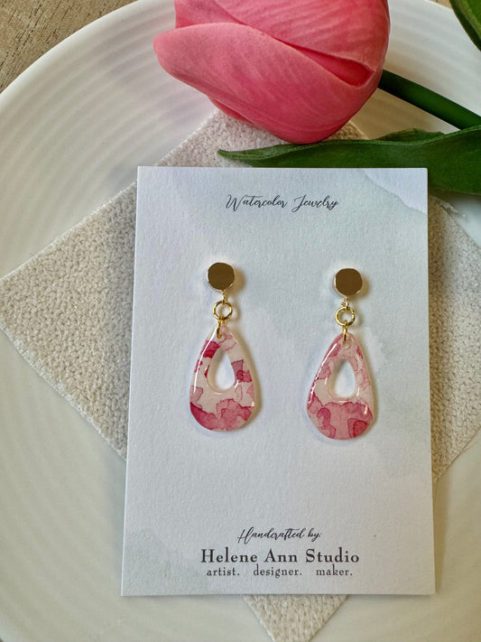 Pretty in Pink Collection: Teardrop Dangles