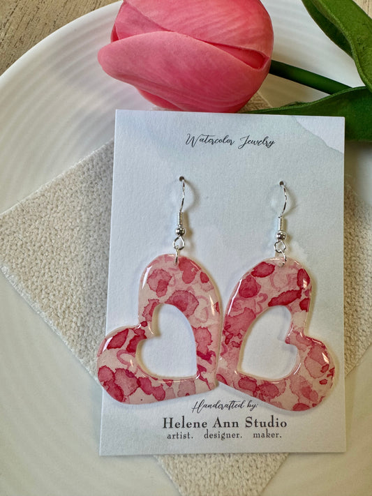 Pretty in Pink Collection: Dangle Heart Donuts