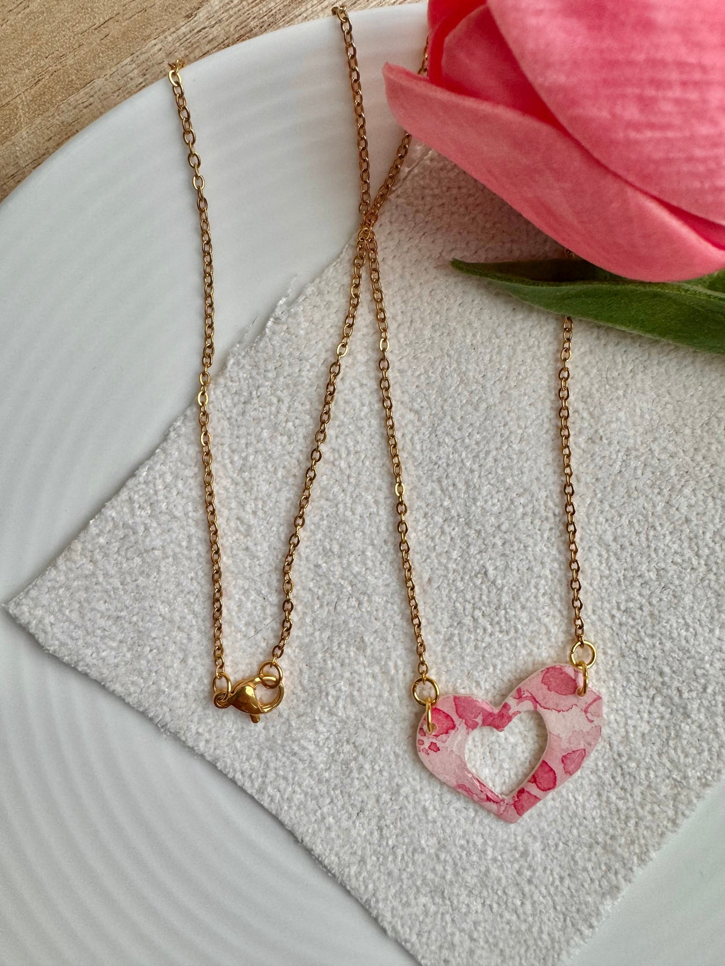 Pretty in Pink Collection: Heart Necklace