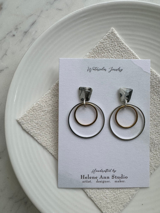 Folklore (2nd Edition) Collection: Double Circle Dangles