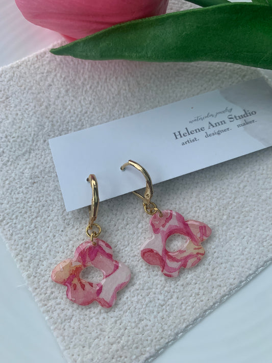 The Lover Collection:  Flower Dangles
