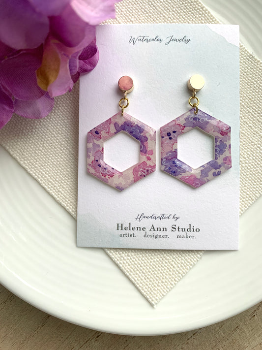 Hydrangea Collection: Hexagon Donuts