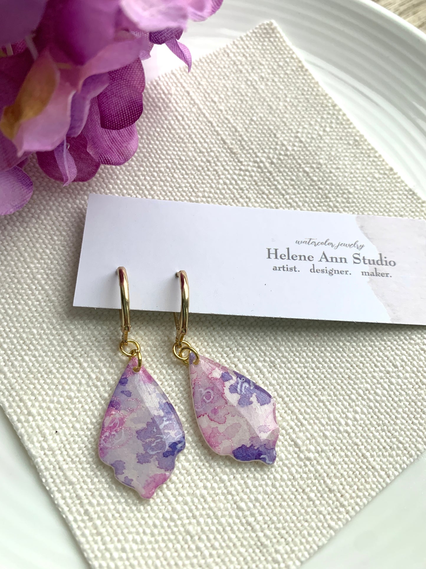 Hydrangea Collection: Moroccan Dangles