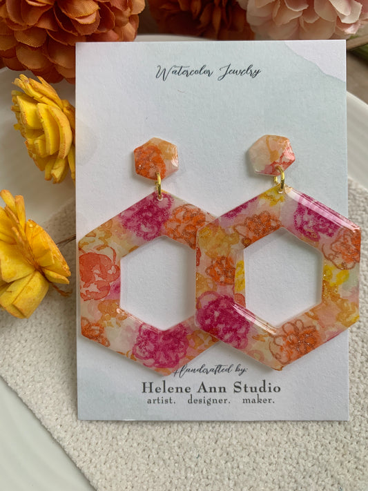 Fall in Bloom Collection: Hexagons