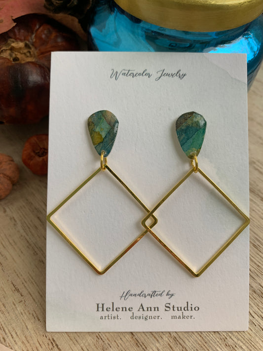 Autumn Dusk Collection: Diamond Dangles