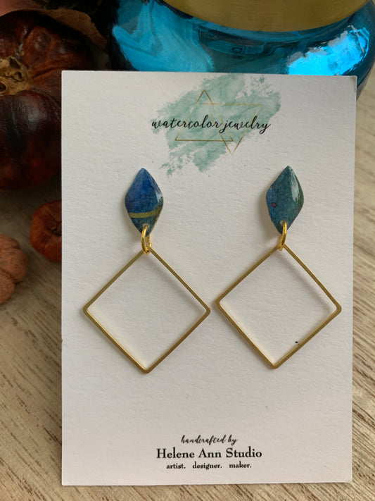 Autumn Dusk Collection: Diamond Dangles