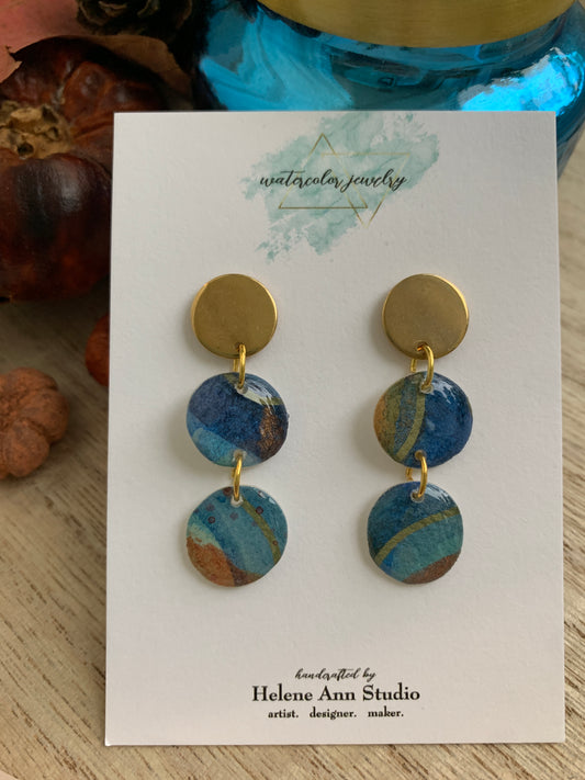 Autumn Dusk Collection: Button Dangles