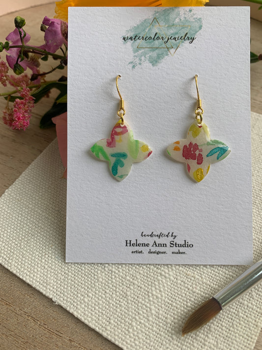 Summer Bouquet Collection: Clover Dangles